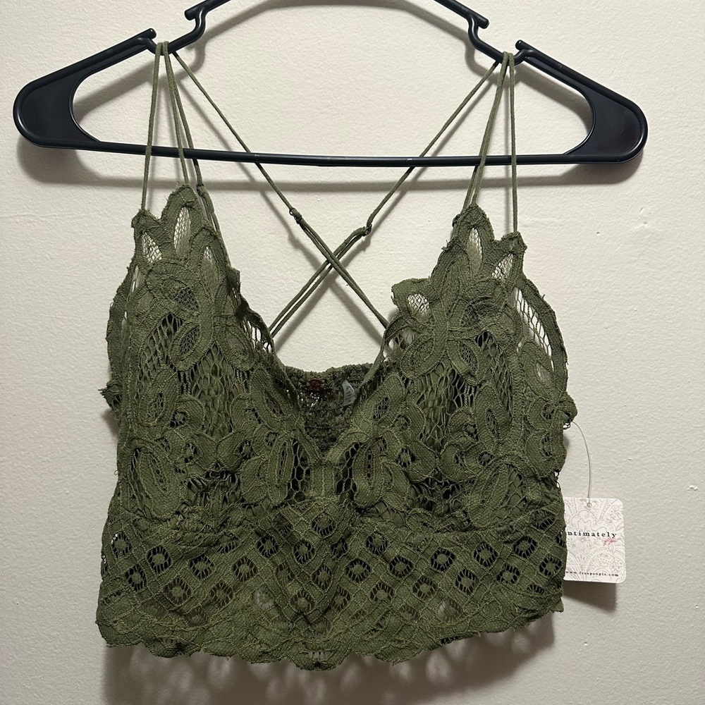 Free People Adella Lace Bralette